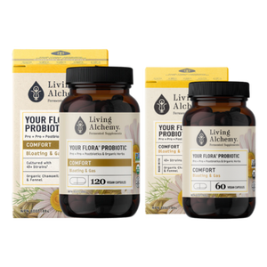 Living Alchemy Your Flora Probiotic Comfort Capsules - size variants