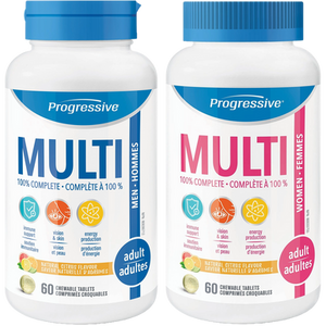 Progressive Chewable Multivitamin for Adults Tablets Progressive Chewable Multivitamin for Adults Tablets