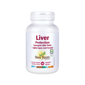 New Roots - Liver Milk Thistle Plus Alpha-Lipoic Acid Capsules