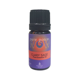 Pure Potent WOW Certified Organic Clary Sage Essential Oil 5 ml Pure Potent WOW Certified Organic Clary Sage Essential Oil 5 ml