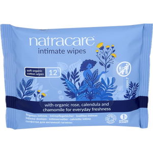 Natracare Organic Cotton Intimate Wipes Natracare Organic Cotton Intimate Wipes