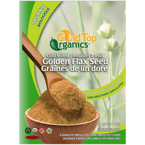 Gold Top Organics Cold Milled Golden Flax Seed Gold Top Organics Cold Milled Golden Flax Seed
