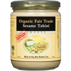 Nuts To You Nut Butter Organic Fair Trade Sesame Tahini Nuts To You Nut Butter Organic Fair Trade Sesame Tahini