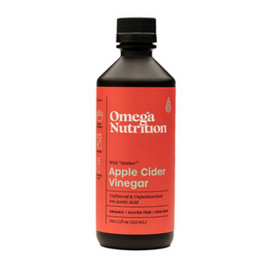 Omega Nutrition Organic Apple Cider Vinegar 355 mL Omega Nutrition Organic Apple Cider Vinegar 355 mL