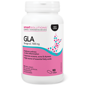 Smart Solutions GLA Borage Oil 1000 mg Softgels Smart Solutions GLA Borage Oil 1000 mg Softgels