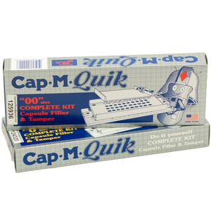 Cap M Quik Complete Kit Capsule Filler & Tamper Size "00" Cap M Quik Complete Kit Capsule Filler & Tamper Size "00"