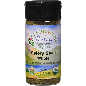 Celebration Herbals Absolutely Organic Celery Seed Whole | 50 grams Celebration Herbals Absolutely Organic Celery Seed Whole | 50 grams
