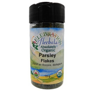 Celebration Herbals Absolutely Organic Parsley Flakes | 15 grams Celebration Herbals Absolutely Organic Parsley Flakes | 15 grams
