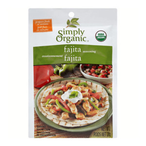 Simply Organic Fajita Seasoning Simply Organic Fajita Seasoning
