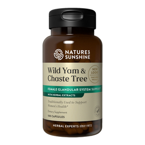 Nature's Sunshine Wild Yam & Chaste Tree | 100 Capsules Nature's Sunshine Wild Yam & Chaste Tree | 100 Capsules