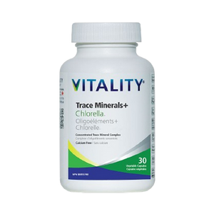 Vitality Trace Minerals+ Chlorella | 30 Capsules Vitality Trace Minerals+ Chlorella | 30 Capsules