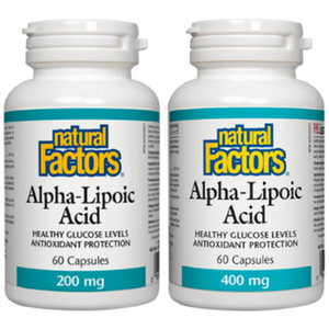 Natural Factors Alpha-Lipoic Acid Capsules Natural Factors Alpha-Lipoic Acid Capsules