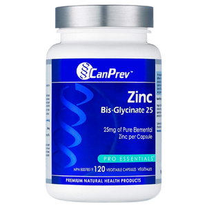 CanPrev Zinc Bis-Glycinate 25 | 120 Capsules CanPrev Zinc Bis-Glycinate 25 | 120 Capsules