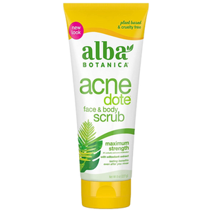 Alba Botanica Acnedote Face & Body Scrub | 227g Alba Botanica Acnedote Face & Body Scrub | 227g