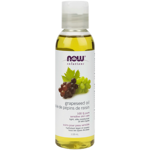 NOW 100% Pure Grapeseed Oil | 118 mL NOW 100% Pure Grapeseed Oil | 118 mL