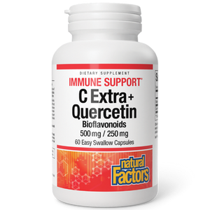 Natural Factors C Extra+ Quercetin Bioflavonoids Capsules Natural Factors C Extra+ Quercetin Bioflavonoids Capsules