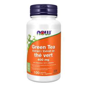 NOW Green Tea Extract 400 mg | 100 Capsules