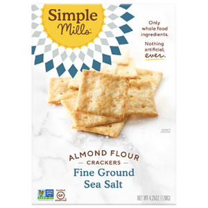 Simple Mills Almond Flour Crackers Fine Ground Sea Salt