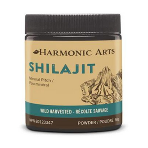 Harmonic Arts Shilajit Powder - front label