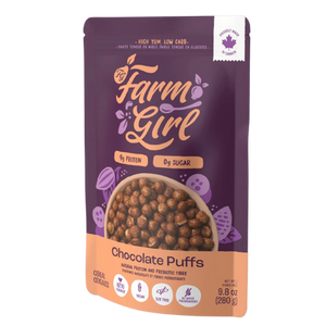 Farm Girl Chocolate Puffs Cereal Farm Girl Chocolate Puffs Cereal