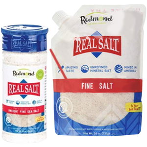 Redmond RealSalt Fine Salt - Both Sizes Redmond RealSalt Fine Salt - Both Sizes