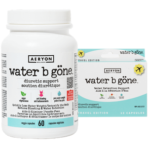 Aeryon Wellness Water b Gone Capsules - sizes