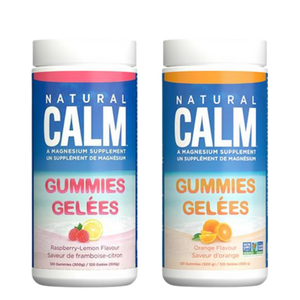 Natural Calm Magnesium Gummies - flavour variants