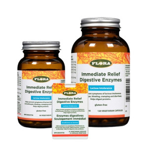 Flora Immediate Relief Enzymes Capsules - sizes