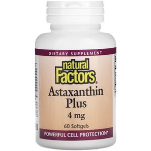 Natural Factors Astaxanthin Plus 4 mg Softgels Natural Factors Astaxanthin Plus 4 mg Softgels