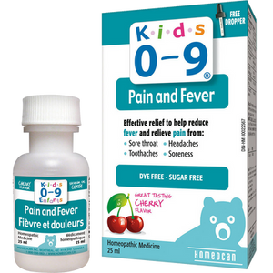 Homeocan Kids 0-9 Pain and Fever Homeocan Kids 0-9 Pain and Fever