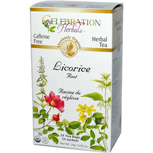 Celebration Herbals Absolute Organic Licorice Root Herbal Tea Celebration Herbals Absolute Organic Licorice Root Herbal Tea