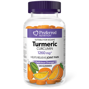 Preferred Nutrition Turmeric Curcumin Gummies | 120 Gummies Preferred Nutrition Turmeric Curcumin Gummies | 120 Gummies