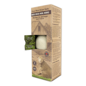 Moss Creek Wool Works Pure Wool Dryer Balls