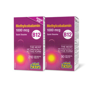 Natural Factors Vitamin B12 Methylcobalamin 1000 Mcg Sublingual Tablets Natural Factors Vitamin B12 Methylcobalamin 1000 Mcg Sublingual Tablets