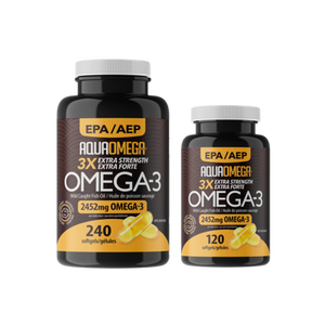 AquaOmega - EPA Extra Strength Omega-3 Wild Caught Fish Oil - both sizes AquaOmega - EPA Extra Strength Omega-3 Wild Caught Fish Oil - both sizes