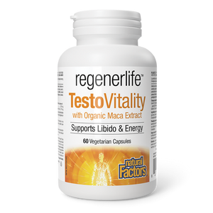 Natural Factors Regenerlife TestoVitality | 60 Capsules Natural Factors Regenerlife TestoVitality | 60 Capsules