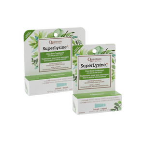 Quantum Health - SuperLysine+ Cold Sore Treatment Ointment - both sizes Quantum Health - SuperLysine+ Cold Sore Treatment Ointment - both sizes
