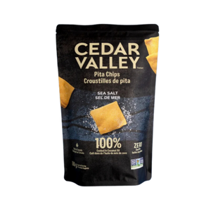 Cedar Valley Pita Chips Sea Salt - Packaging Cedar Valley Pita Chips Sea Salt - Packaging
