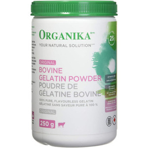 Organika Original Bovine Gelatin Powder | 250 grams Organika Original Bovine Gelatin Powder | 250 grams