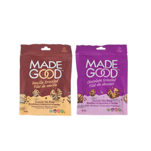 Made Good Crunchy Oat Bites 100 grams - flavour variants Made Good Crunchy Oat Bites 100 grams - flavour variants