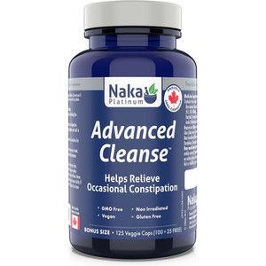 Naka Platinum Advanced Cleanse Capsules - front label Naka Platinum Advanced Cleanse Capsules - front label