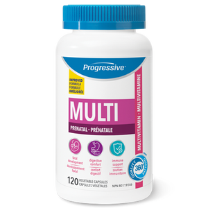Progressive Prenatal Multivitamin Capsules - front label Progressive Prenatal Multivitamin Capsules - front label