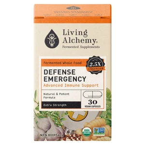 Living Alchemy Defense Emergency Advanced Immune Support | 30 Capsules - box packaging