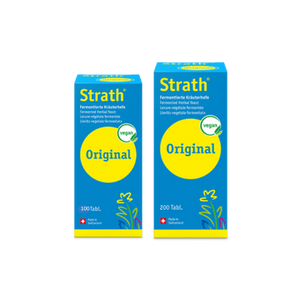 Bio-Strath Original Fatigue Stress Tablets | 2 Sizes - image of small and large bottle Bio-Strath Original Fatigue Stress Tablets | 2 Sizes - image of small and large bottle