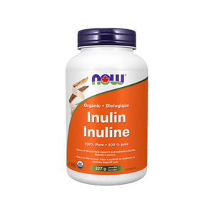 NOW 100% Pure Organic Inulin | 227 grams NOW 100% Pure Organic Inulin | 227 grams