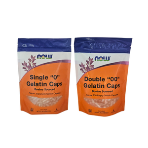 NOW Bovine Sourced Empty Gelatin Capsules | 2 sizes NOW Bovine Sourced Empty Gelatin Capsules | 2 sizes