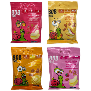 Bob Snail Fruit Snack Packs | 40 grams Bob Snail Fruit Snack Packs | 40 grams