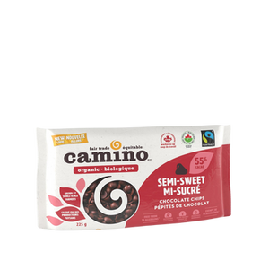 Camino Organic Semi-Sweet Chocolate Chips | 225 grams Camino Organic Semi-Sweet Chocolate Chips | 225 grams