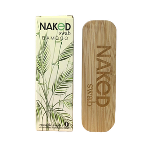 NakedSwab Bamboo Reusable Swabs | 2 Swabs