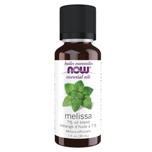 Now Melissa Essential Oil 7% Oil Blend | 30 mL Now Melissa Essential Oil 7% Oil Blend | 30 mL